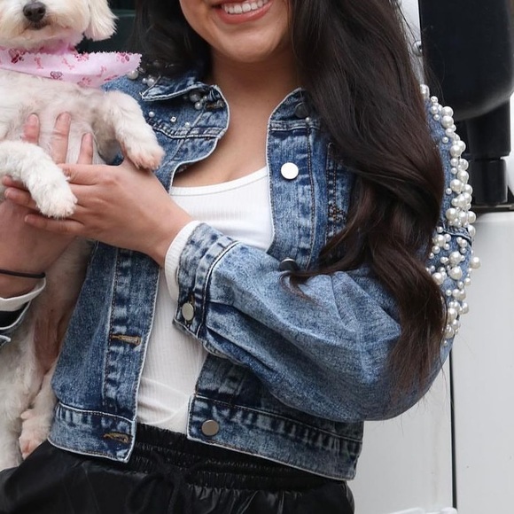 Pearl denim jacket - Picture 5 of 5